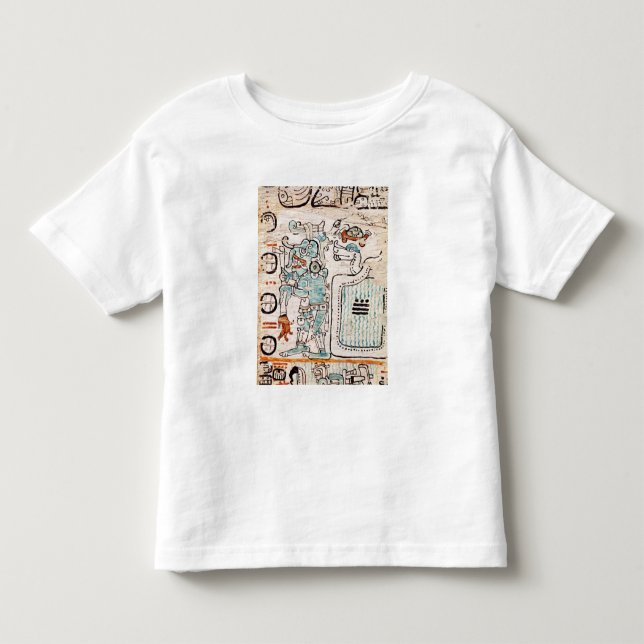 Detail from a Mayan codex Toddler T-shirt (Front)