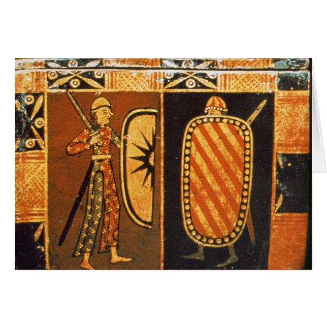 Detail from a wedding chest (Front Horizontal)