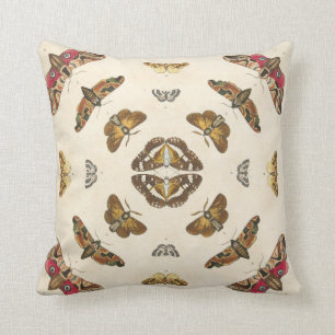 Detail from Plate VIII Throw Pillow