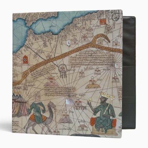 Detail from the Catalan Atlas 1375 Binder
