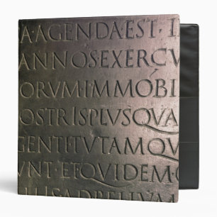 Detail from the Claudian Table Binder