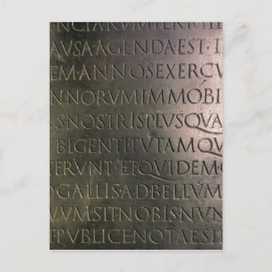Detail from the Claudian Table Postcard