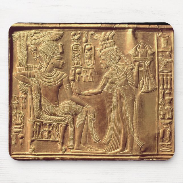 Detail from the Golden Shrine of Tutankhamun Mouse Pad (Front)