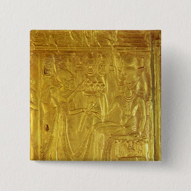 Detail from the Golden Shrine Pinback Button (Front)