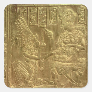 Detail from the Golden Shrine Square Sticker