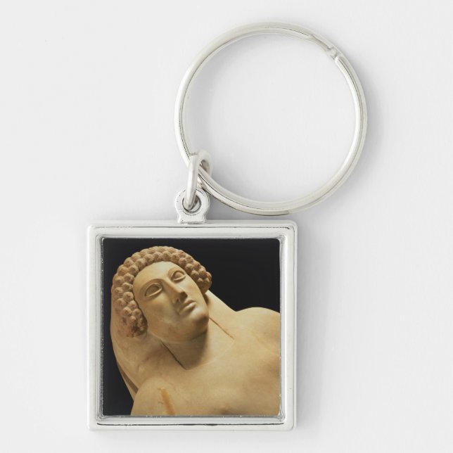 Detail of a female sarcophagus from Cadiz, 5th-4th Keychain (Front)