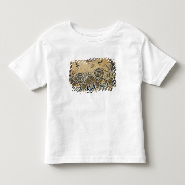 Detail of a funerary robe, Qing Dynasty Toddler T-shirt (Front)