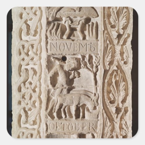 Detail of a pillar showing