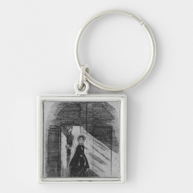 Detail of Amy Dorrit Keychain (Front)