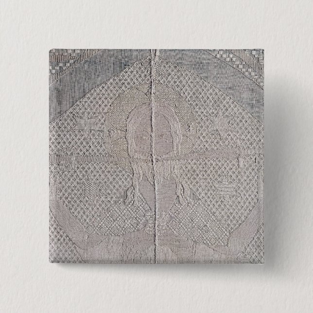 Detail of an altarcloth with Christ of Button (Front)