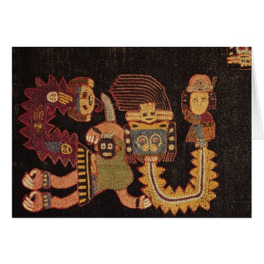 Detail of Burial cloth, Paracas Tribe (Front Horizontal)