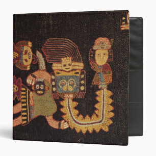 Detail of Burial cloth, Paracas Tribe 3 Ring Binder