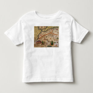 Detail of Copy of a Catalan Map of Europe Toddler T-shirt