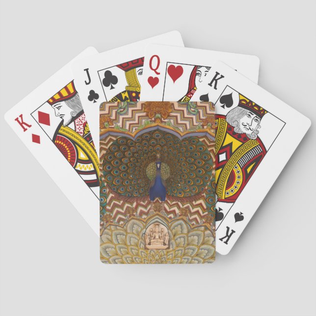 Detail of Doorway | City Palace Poker Cards (Back)