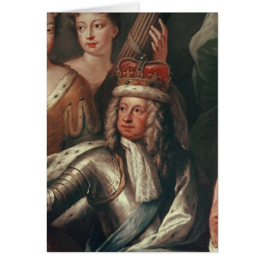 Detail of George I from the Painted Hall (Front)