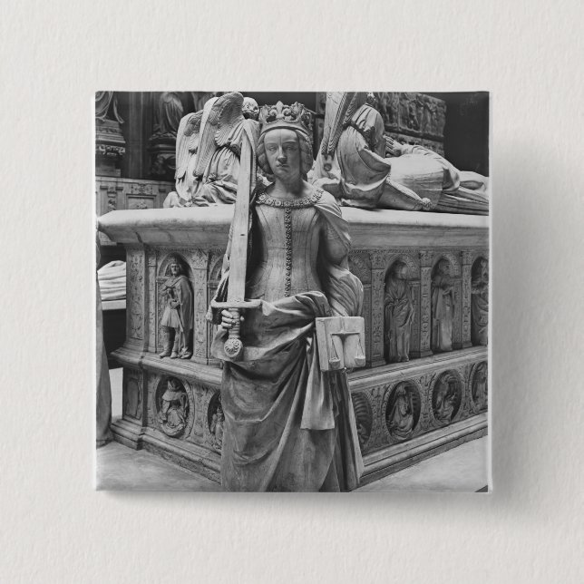 Detail of Justice Button (Front)