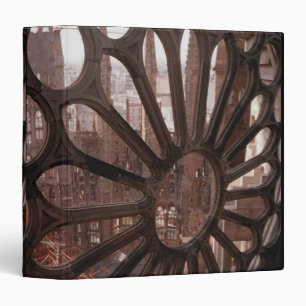 Detail of La Sagrada Familia, Barcelona, Spain Binder