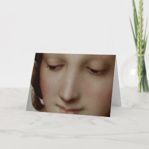 Detail of Madonna of the Meadow Holiday Card