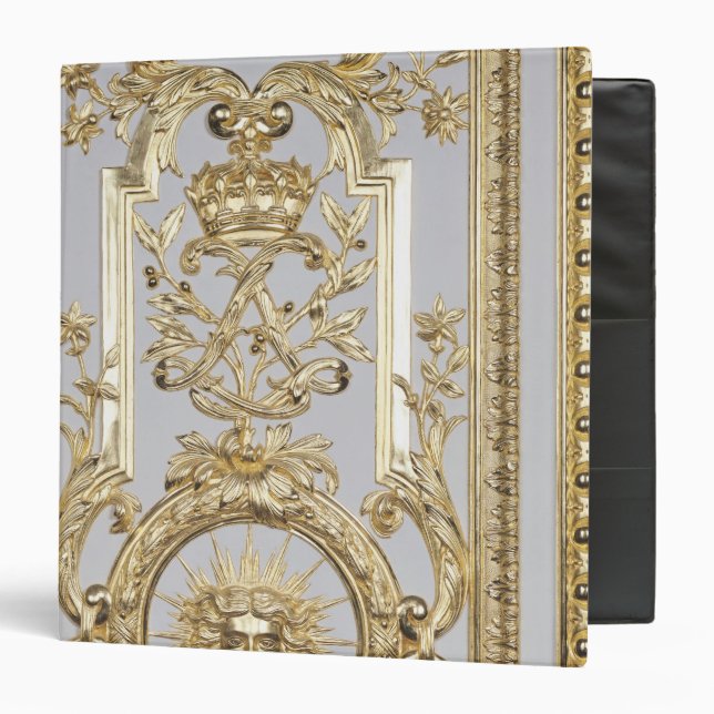 Detail of panelling binder (Front/Inside)