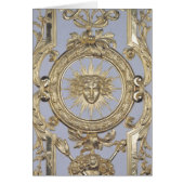 Detail of panelling depicting (Front)