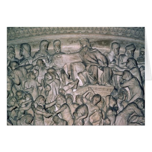 Detail of Pulpit, 1302-10 Cards (Front Horizontal)