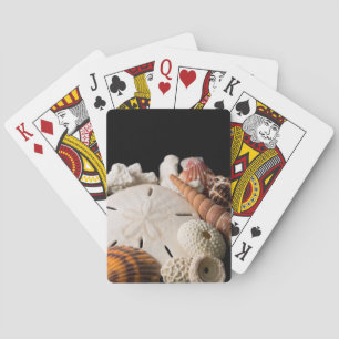 Detail Of Seashells From Around The World Poker Cards