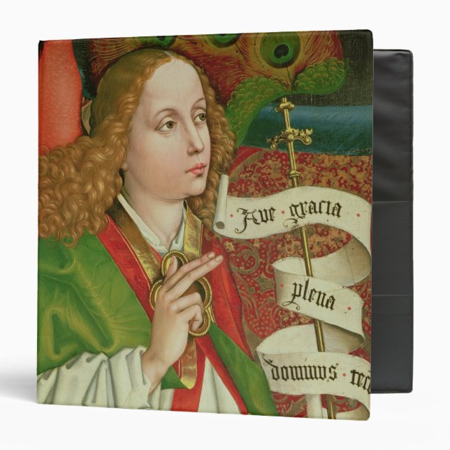 Detail of the Archangel Gabriel Binder (Front/Inside)