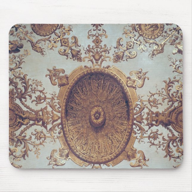 Detail of the ceiling in the Grand Salon Mouse Pad (Front)