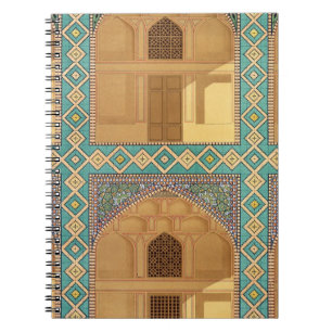 Detail of the Courtyard Arcades in the Medrese-i-S Notebook