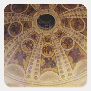 Detail of the dome, built 1635-42 square sticker
