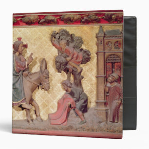 Detail of the entry of Christ into Jerusalem Binder