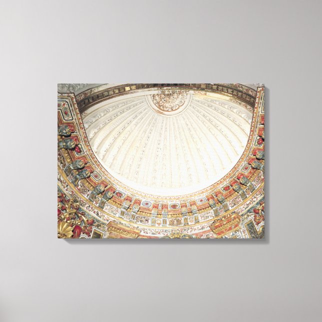 Detail of the vault from the Chapel Canvas Print (Front)