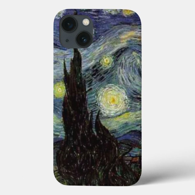 Detail Starry Night by van Gogh Case-Mate iPhone Case (Back)