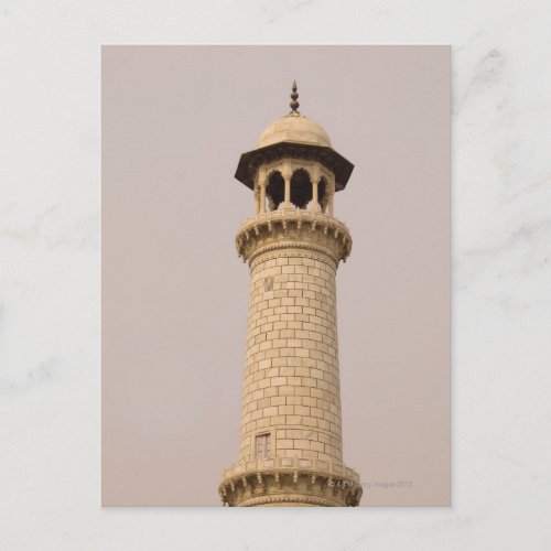 Detail Taj Mahal Agra Uttar Pradesh India Postcard