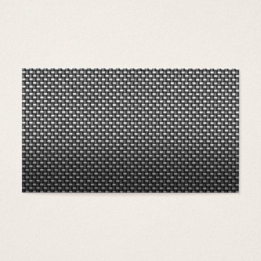 Customizable Detailed Carbon Fiber Textured Business Card Template