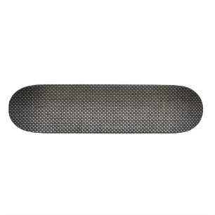Detailed Carbon Fiber Textured Skateboard