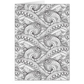 Detailed Floral Pattern Doodle (Front)