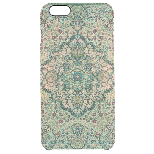 Detailed Floral Persian Carpet Motive Uncommon iPhone Case (Back)