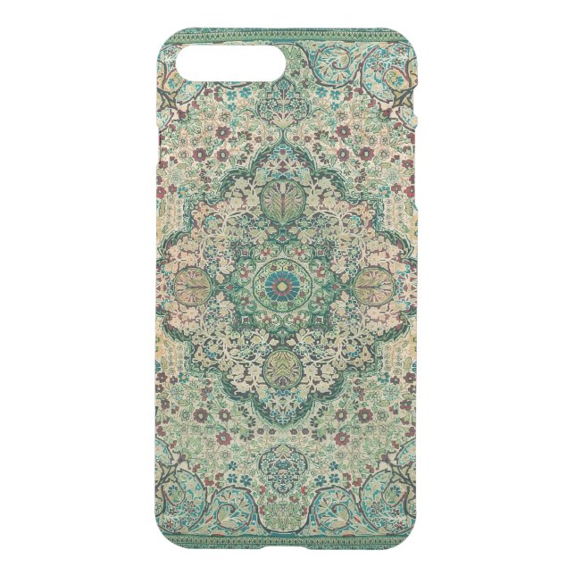 Detailed Floral Persian Carpet Motive Uncommon iPhone Case (Back)