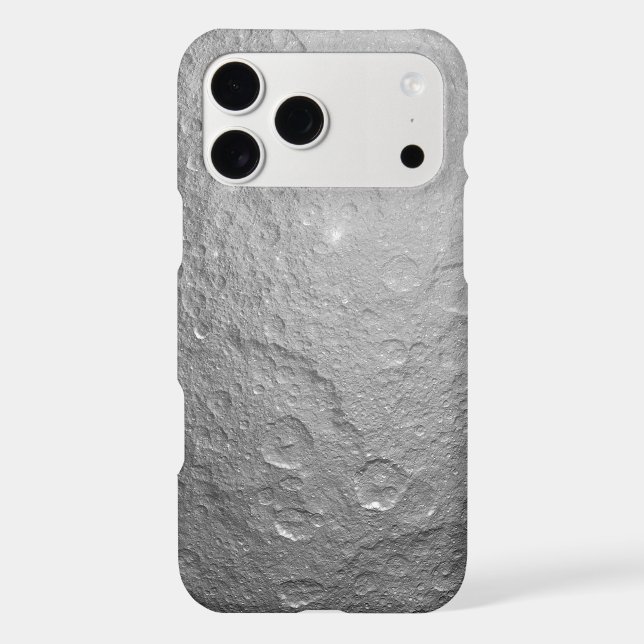 Detailed Full Moon Photo | High-Res Lunar Surface Case-Mate iPhone Case (Back)