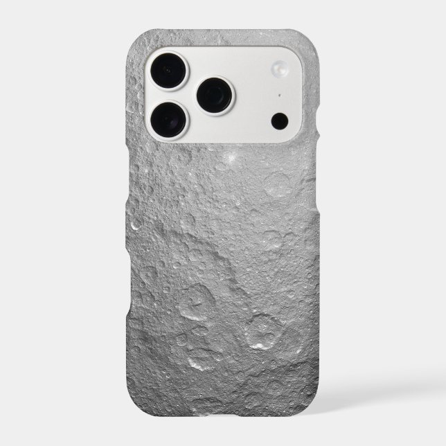 Detailed Full Moon Photo | High-Res Lunar Surface Case-Mate iPhone Case (Back)