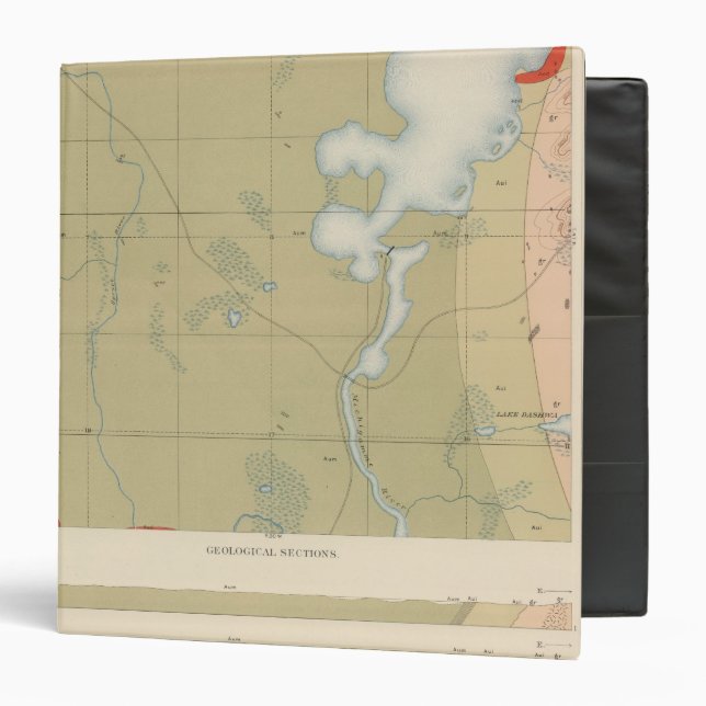 Detailed Geology Sheet VI 3 Ring Binder (Front/Inside)