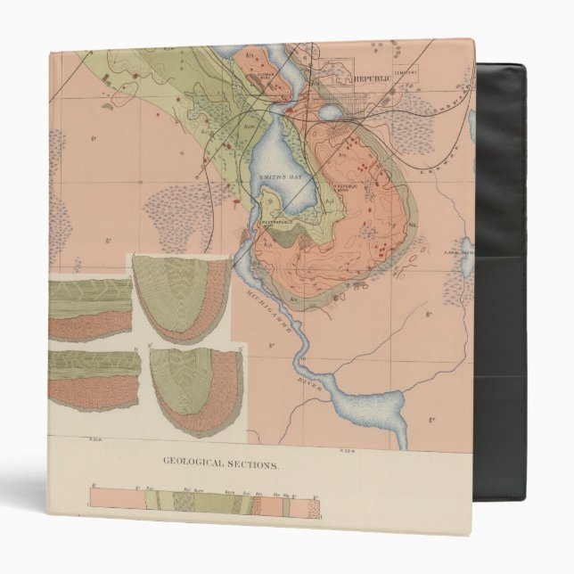 Detailed Geology Sheet XI Binder (Front/Inside)