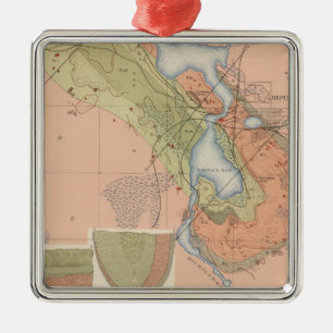 Detailed Geology Sheet XI Metal Ornament