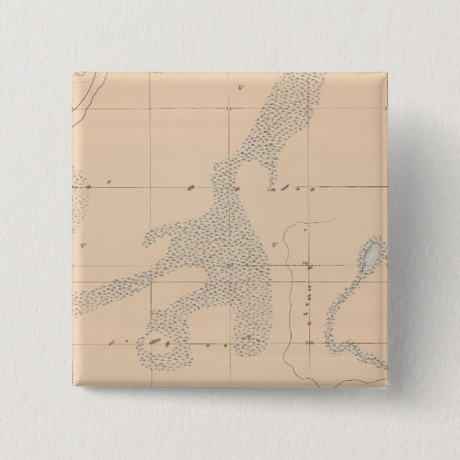 Detailed Geology Sheet XVII Pinback Button (Front)