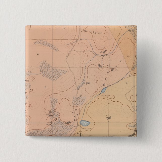 Detailed Geology Sheet XXI Button (Front)