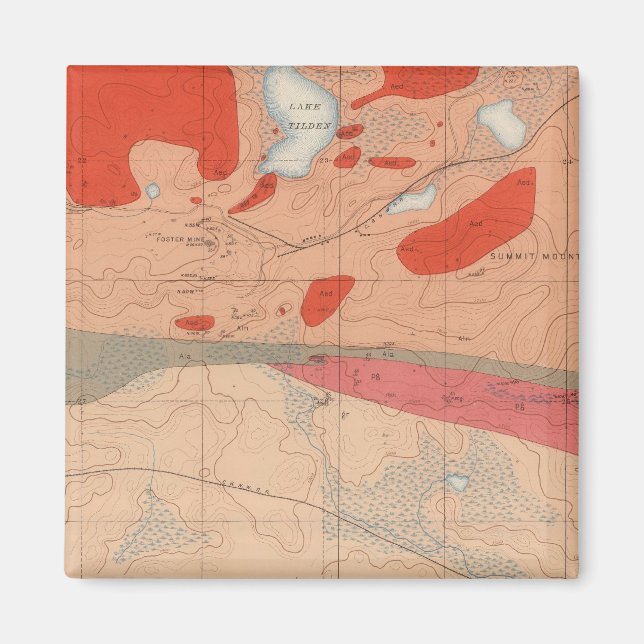 Detailed Geology Sheet XXIX Magnet (Front)
