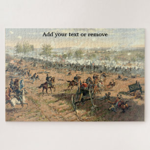 Detailed illustration of "Battle of Gettysburg", Jigsaw Puzzle