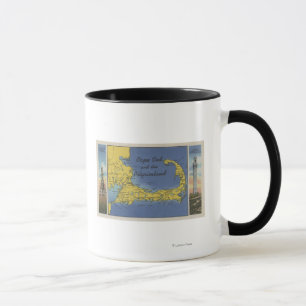 Detailed Map of the Pilgrimland Mug
