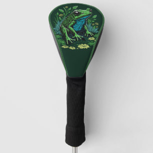 Detailed Pond Frog Golf Head Cover